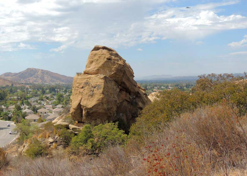 Rock formations, Corriganville