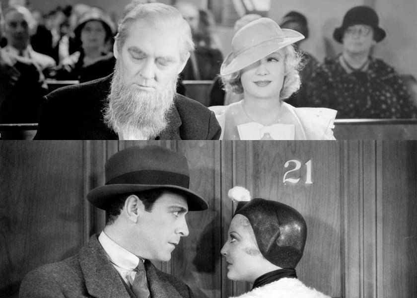 Stills from several 1930s drama films